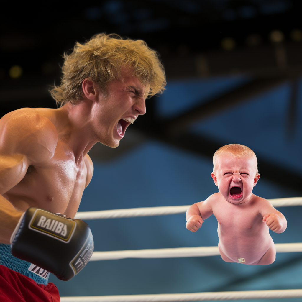 Logan Paul in Boxing Match against Baby