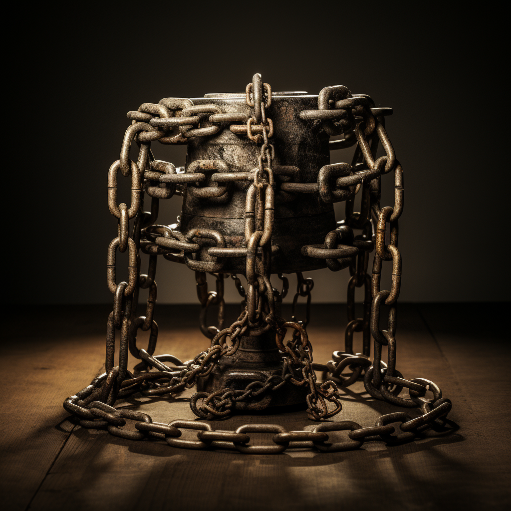 image depicting logic's enslavement