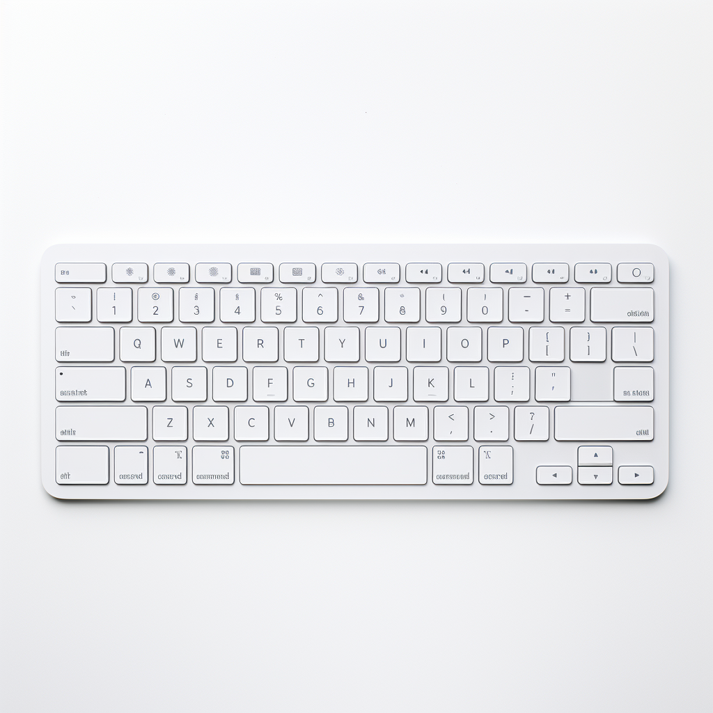 Realistic Logitech-inspired Minimal Keyboard