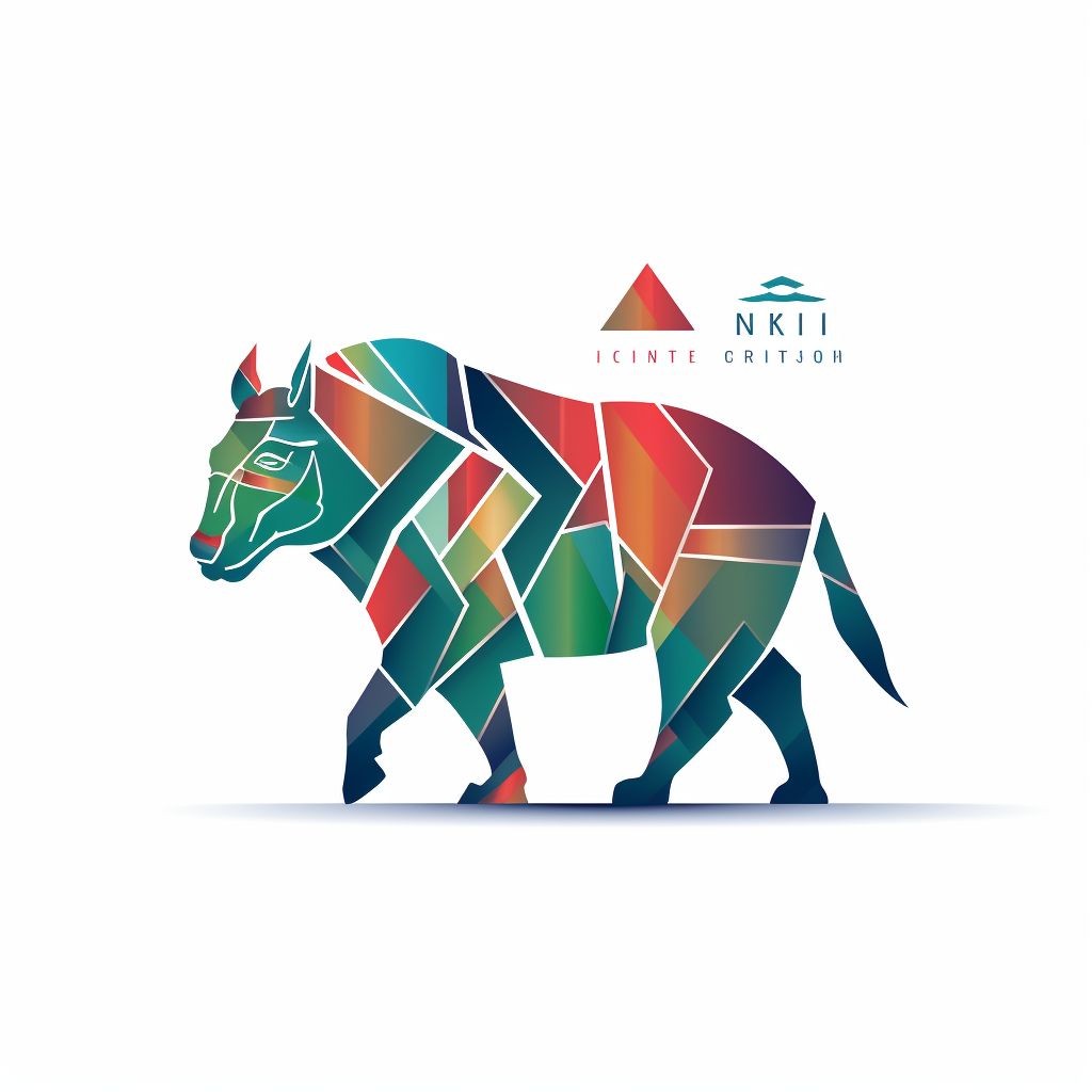 Logo with Stock Market Kenya Africa Colors