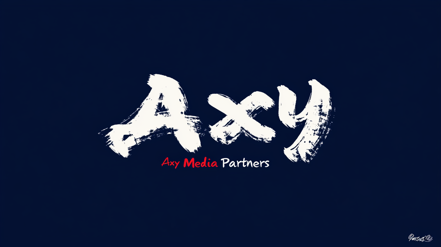 Axy Media Partners Logo Design