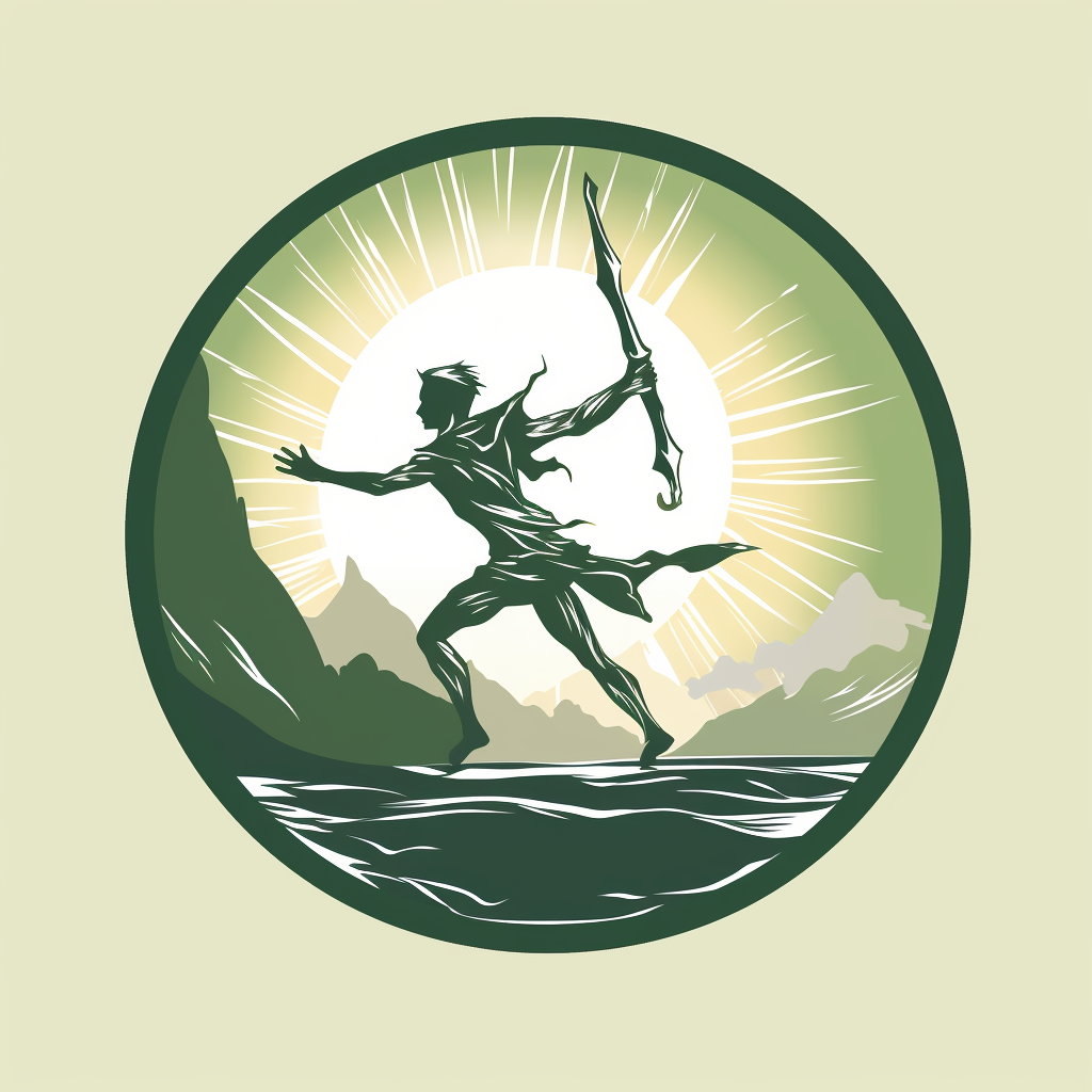 Tolkien Elf Throwing Spear Logo