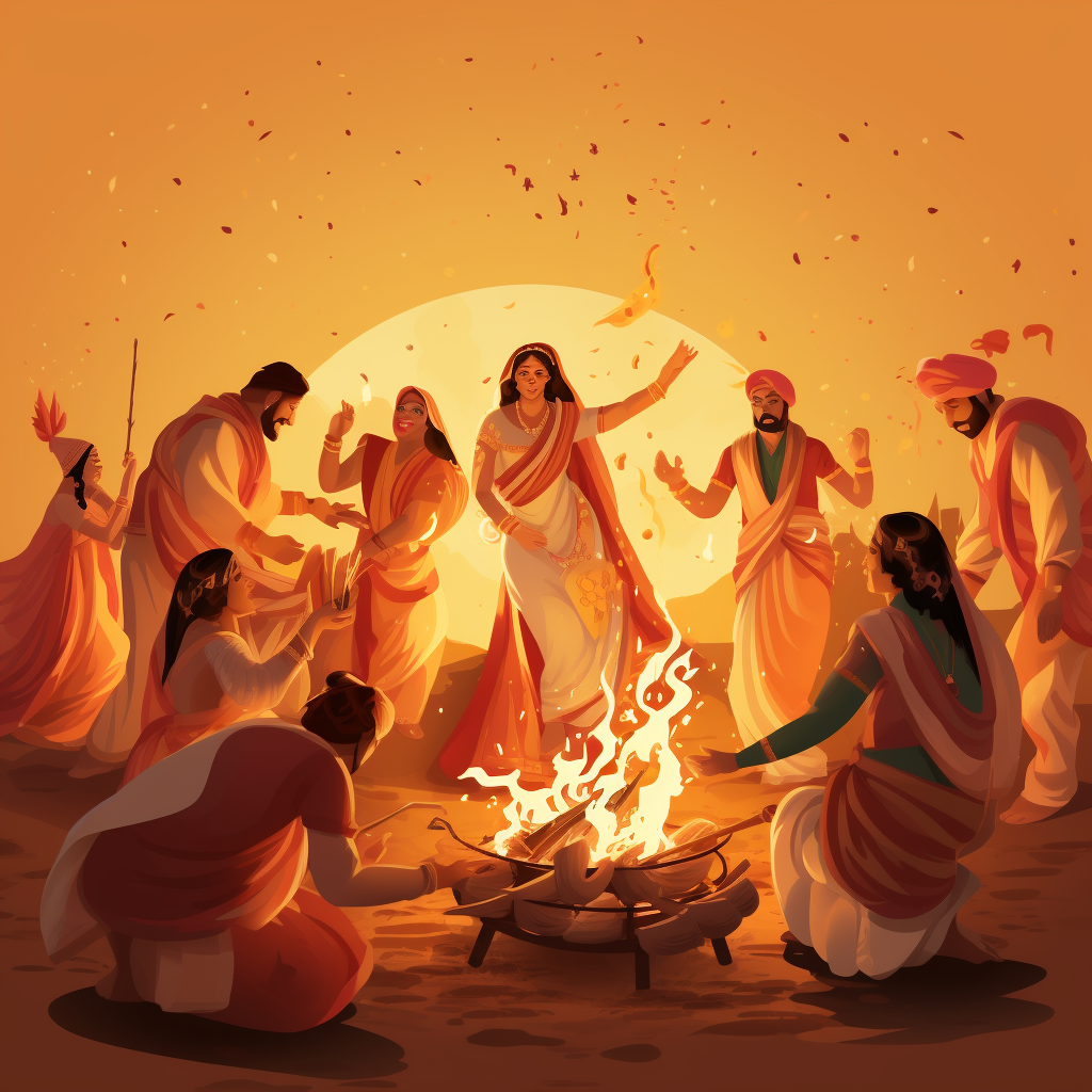 Lohri Festival Creative Post