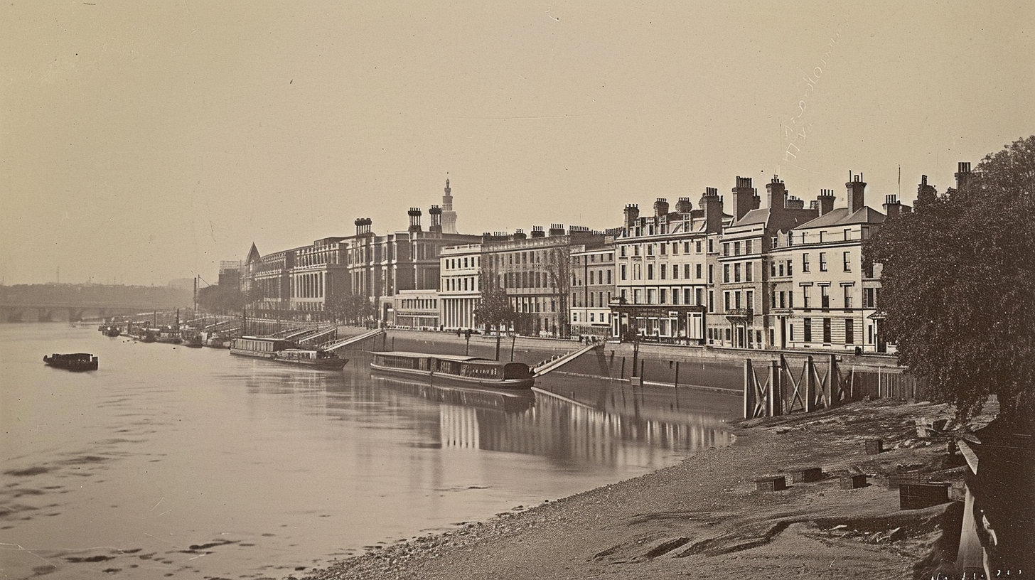 Vintage London in 1850s Era