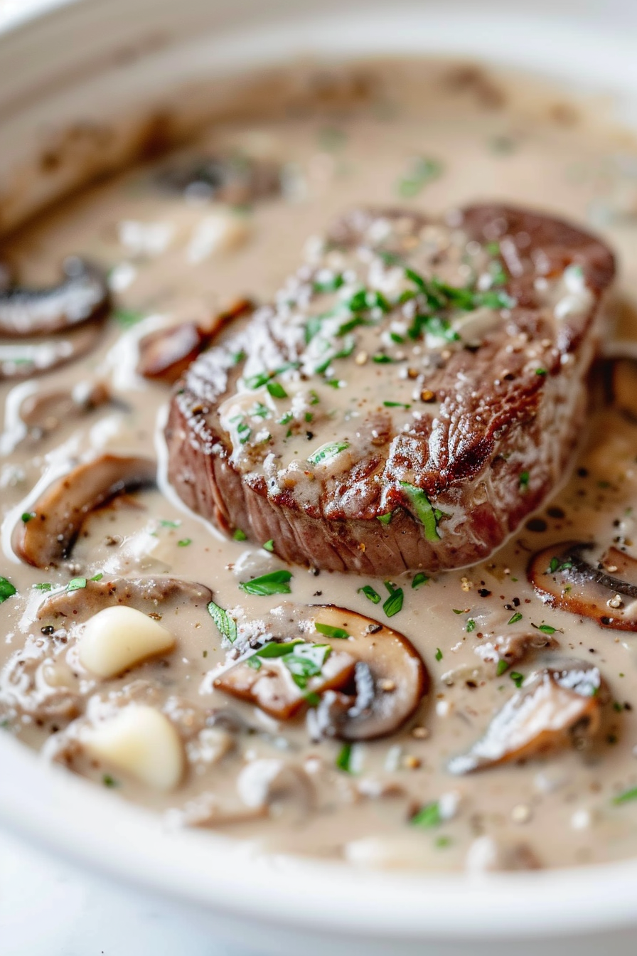 Savory London Broil Beef Fillet Crockpot