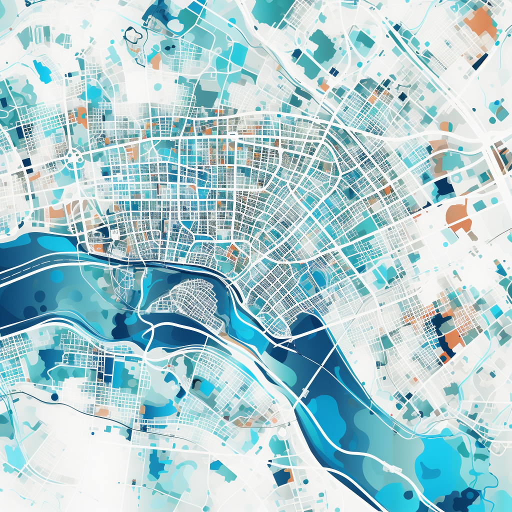 Simple London City Map