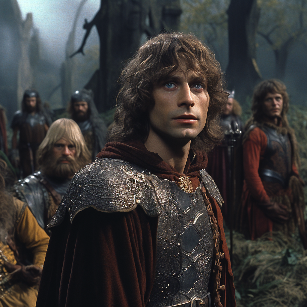 DVD screengrab from 1982 Lord of the Rings film