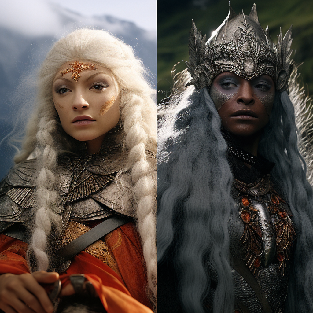 Stills of Drag Queen Cast in Lord of the Rings