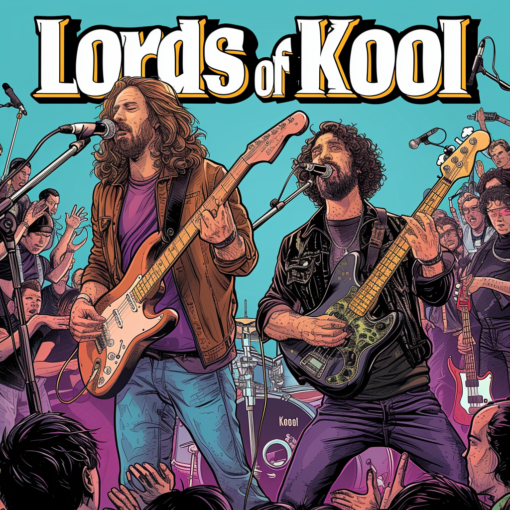 Lords of Kool band album cover