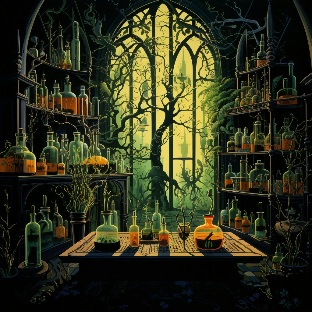 Cover illustration of The Lost Apothecary