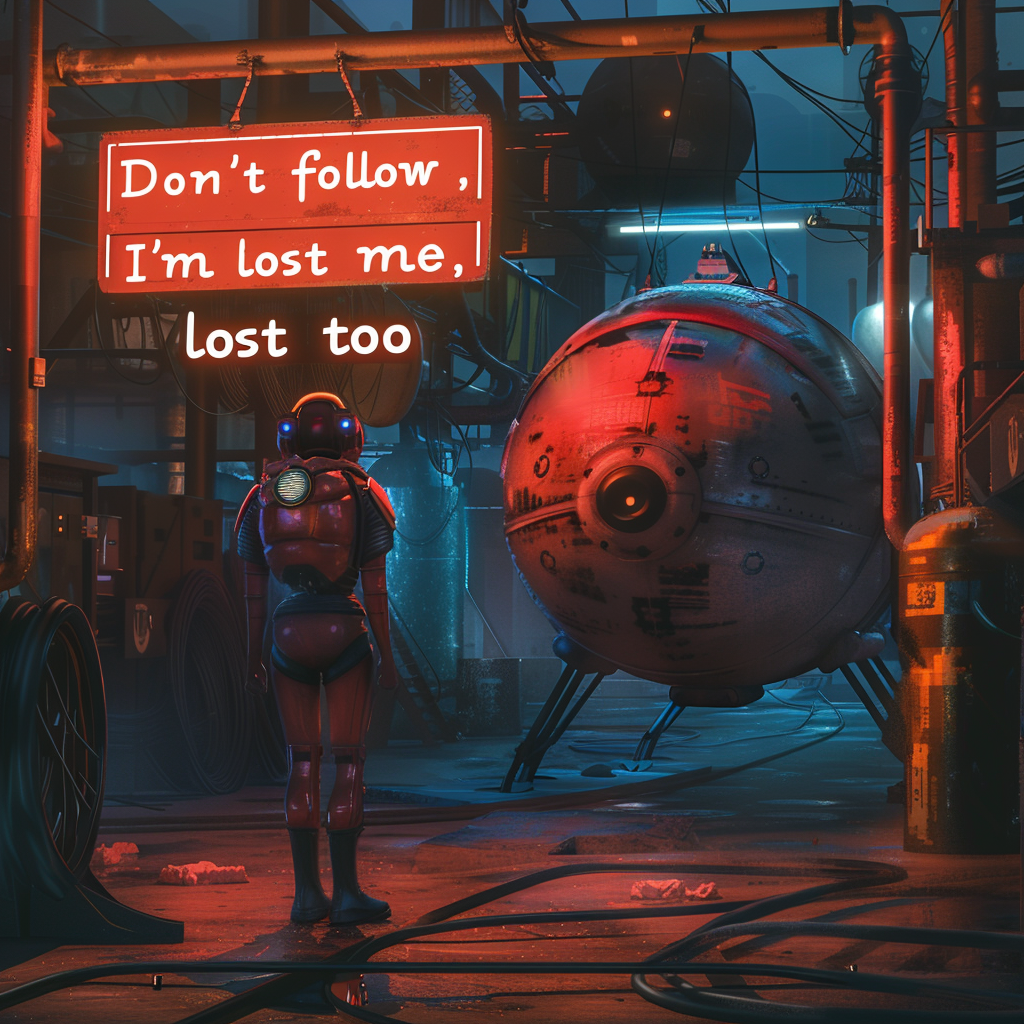 Lost Too Retrofuturism Realistic