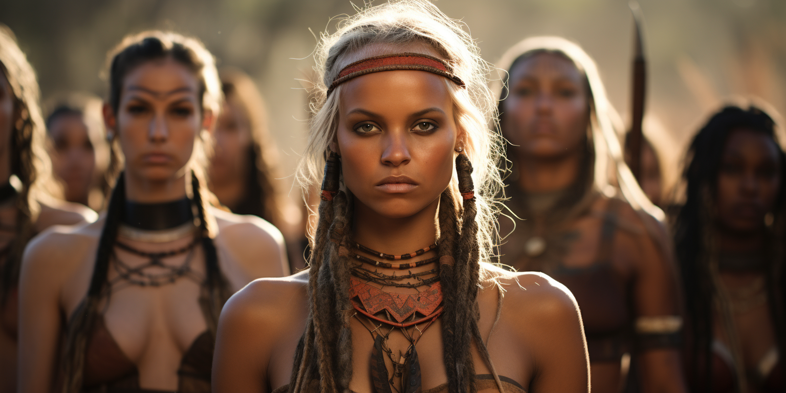 Women warriors of the lost tribe