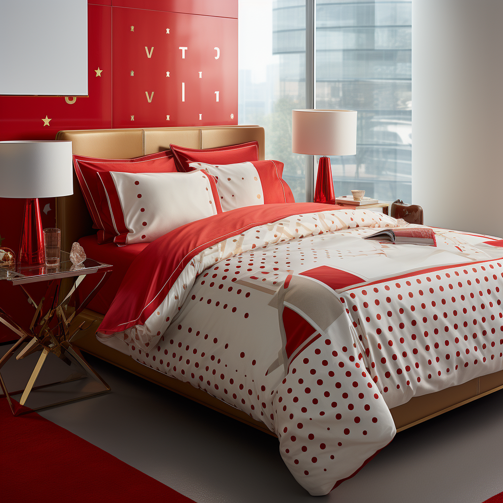 Stylish Louis Vuitton Bed Linen