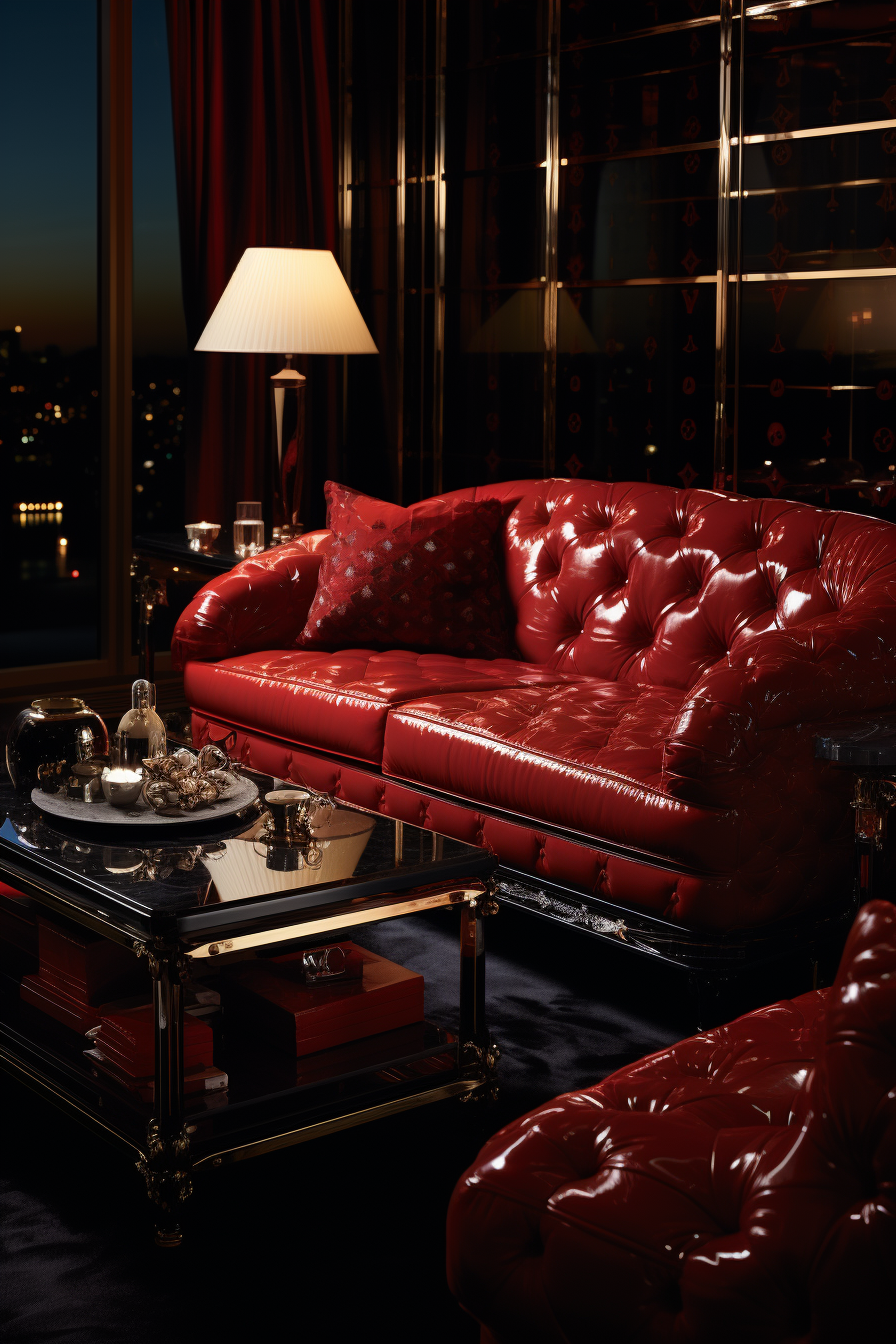 Elegant Louis Vuitton luxury apartment decor