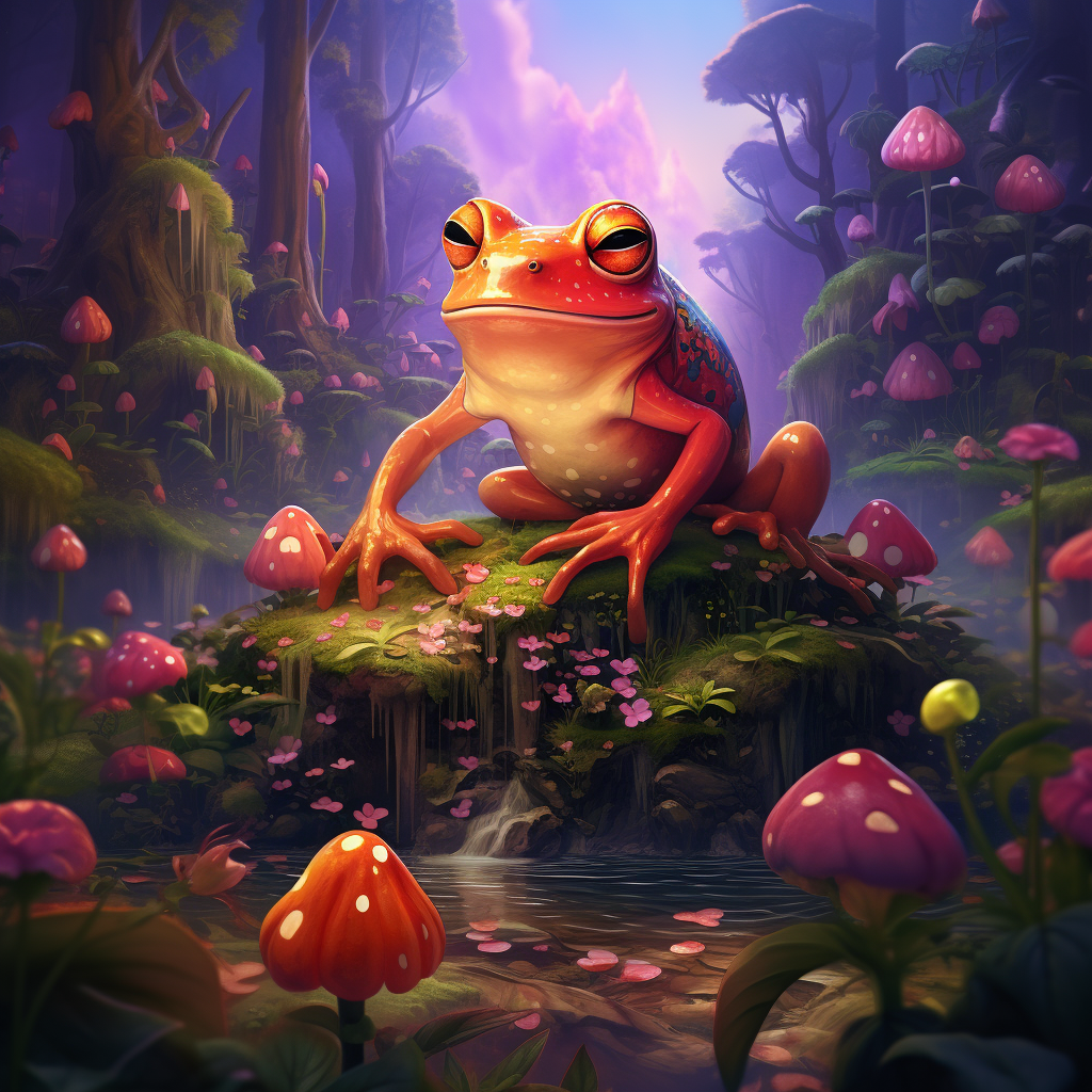 Love Land Frog Picture