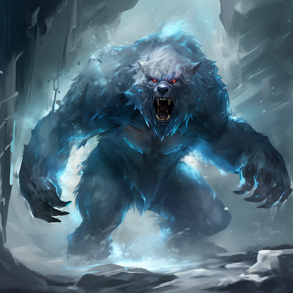 Cold-damage creature with ice powers