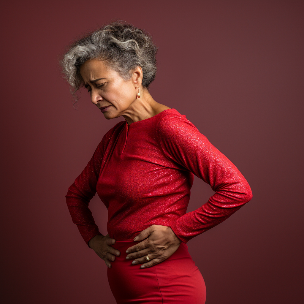 Woman with Low Back Pain