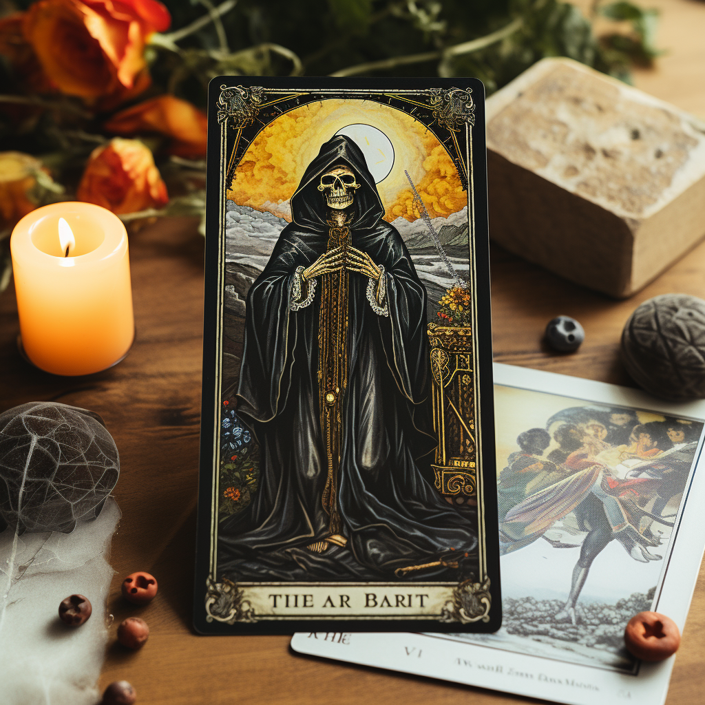 Tarot Card Symbolizing Death