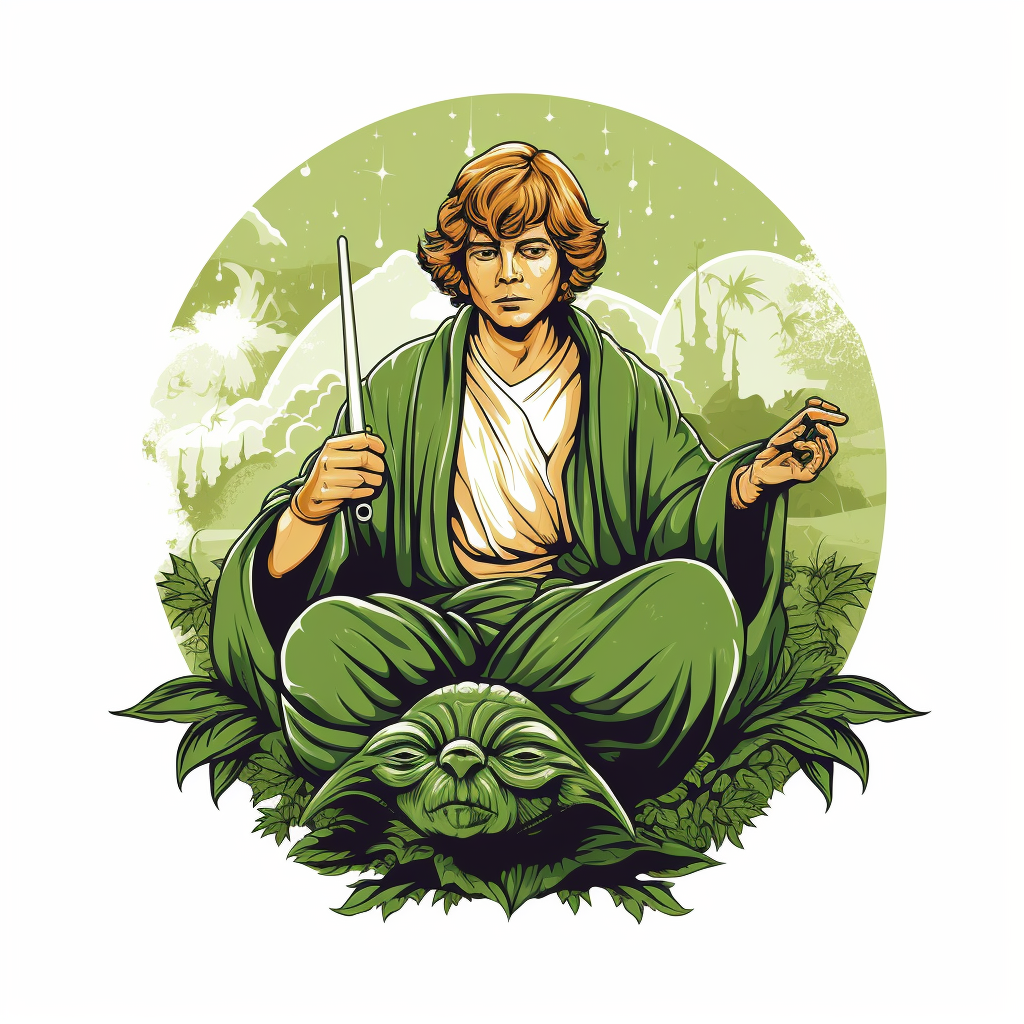 Luke Skywalker with Green Saber OG