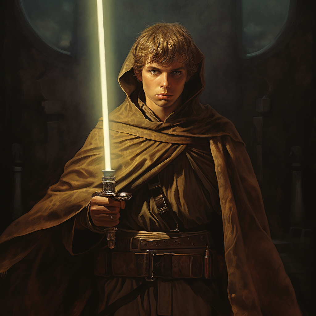 Luke from Star Wars Fantasy Novel