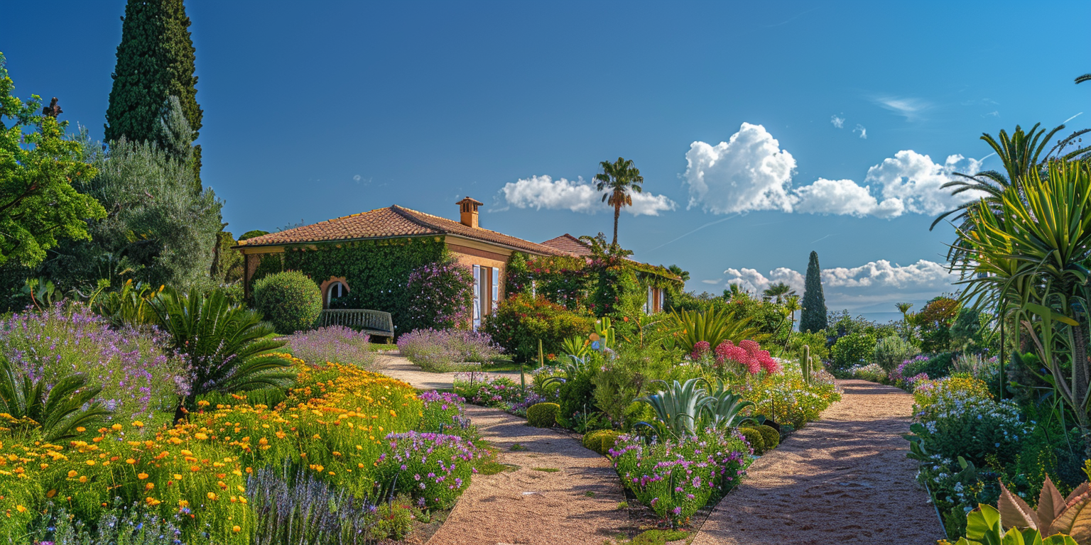 Lush Garden Villa France