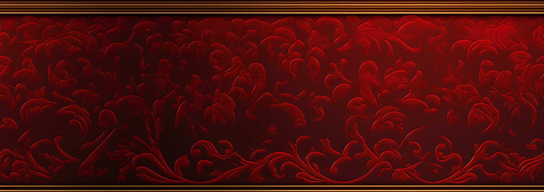 Elegant red and gold wallpaper design