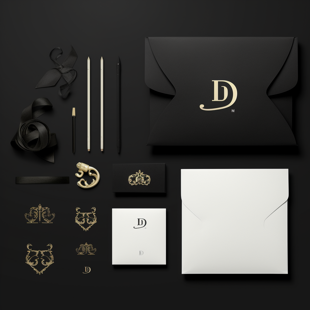 Sophisticated Monochromatic Couture Logo for Women