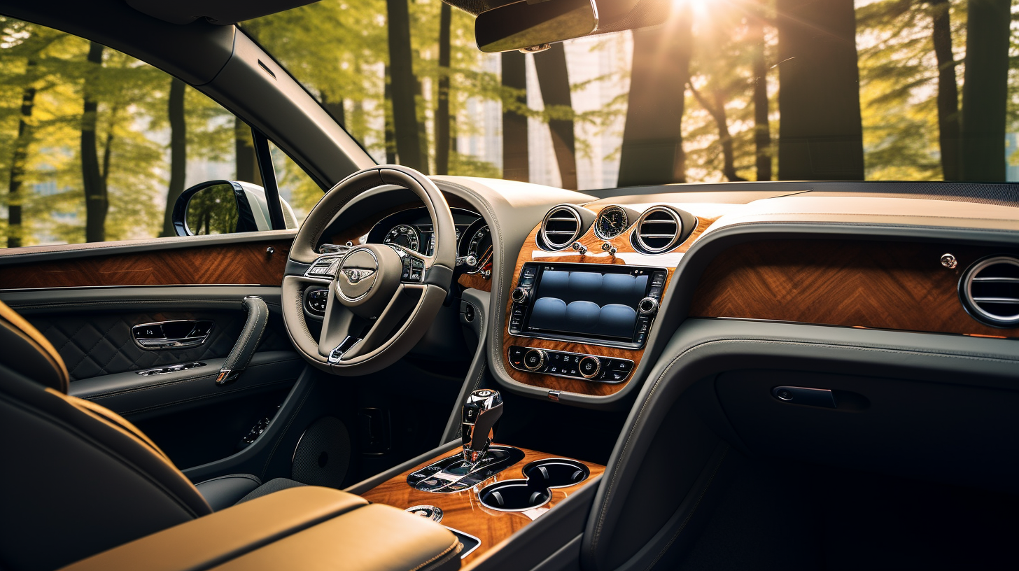 Luxury Bentley with Natural Lighting