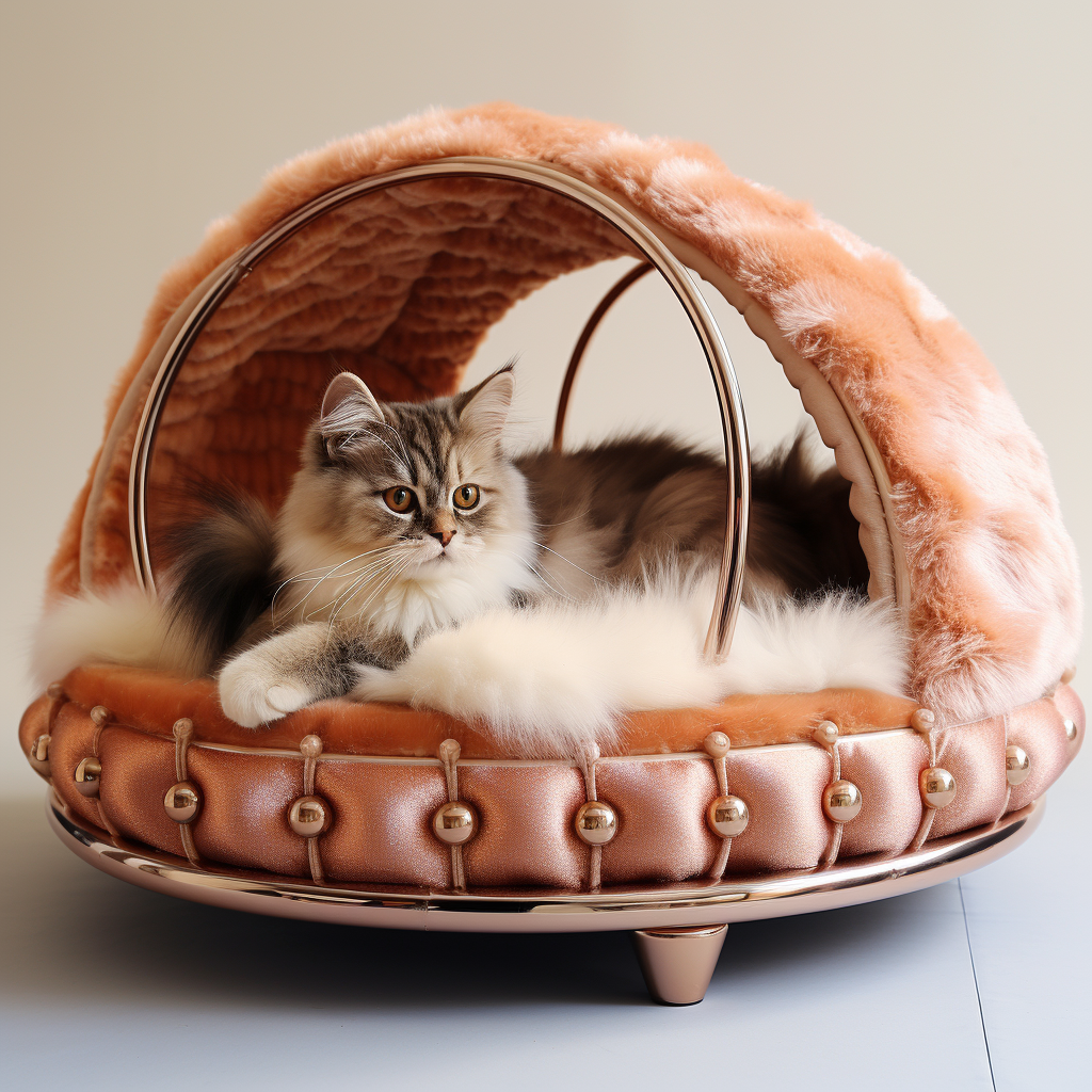 Stylish and Comfortable Luxury Cat Bed