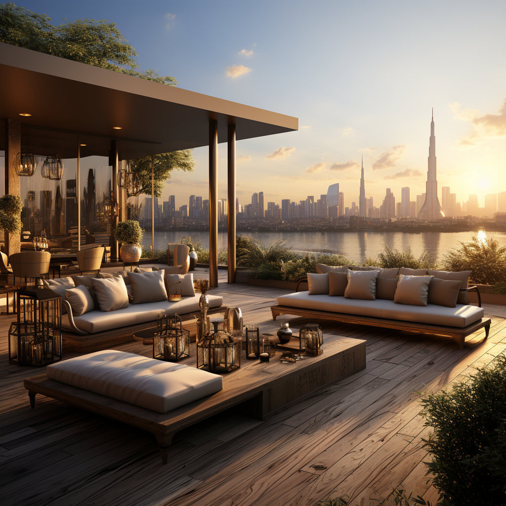 Infinitely luxurious Dubai villa with breathtaking views