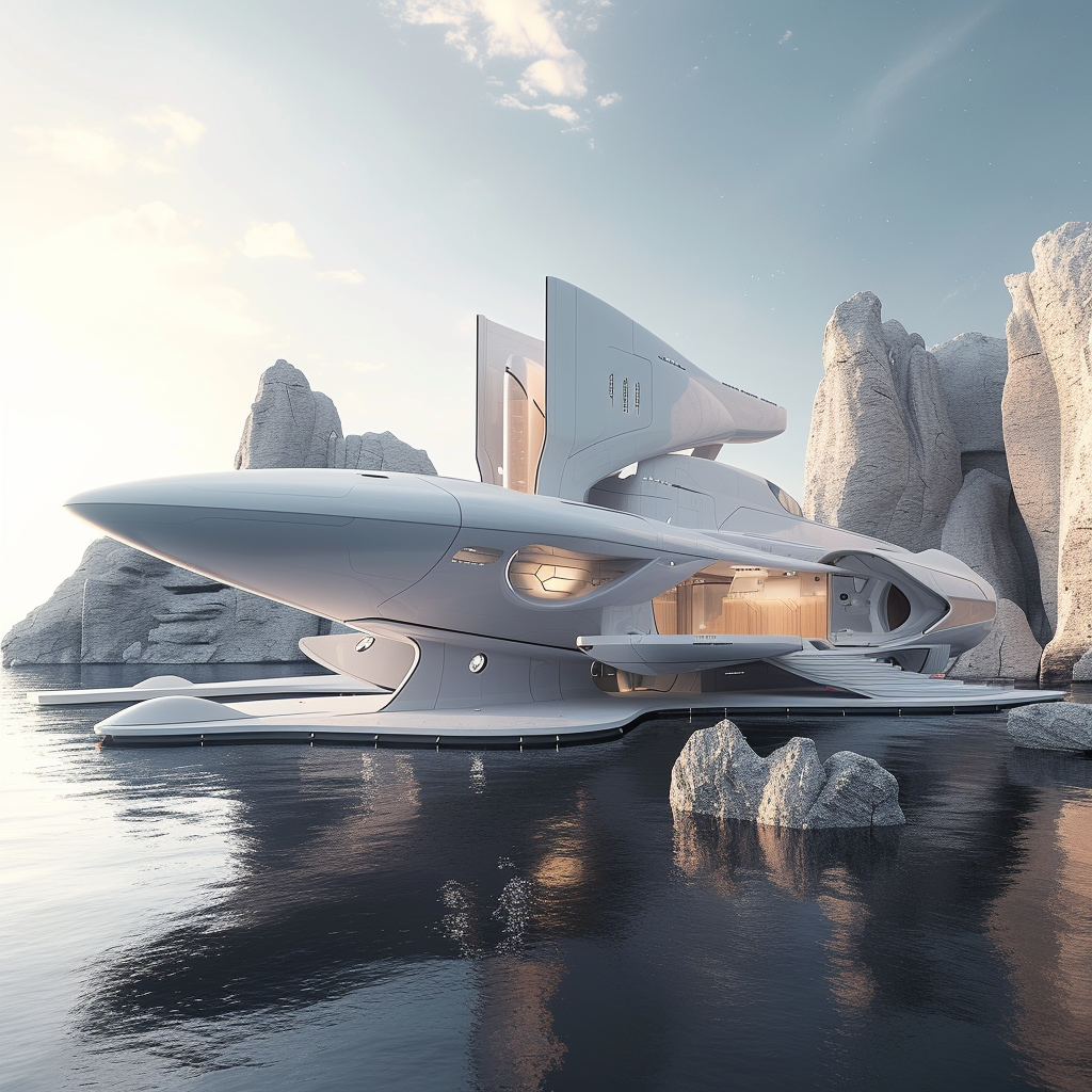 Luxury home spacecraft concept