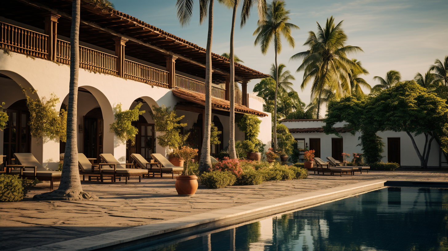 Elegant luxury hotel in Rivera Nayarit