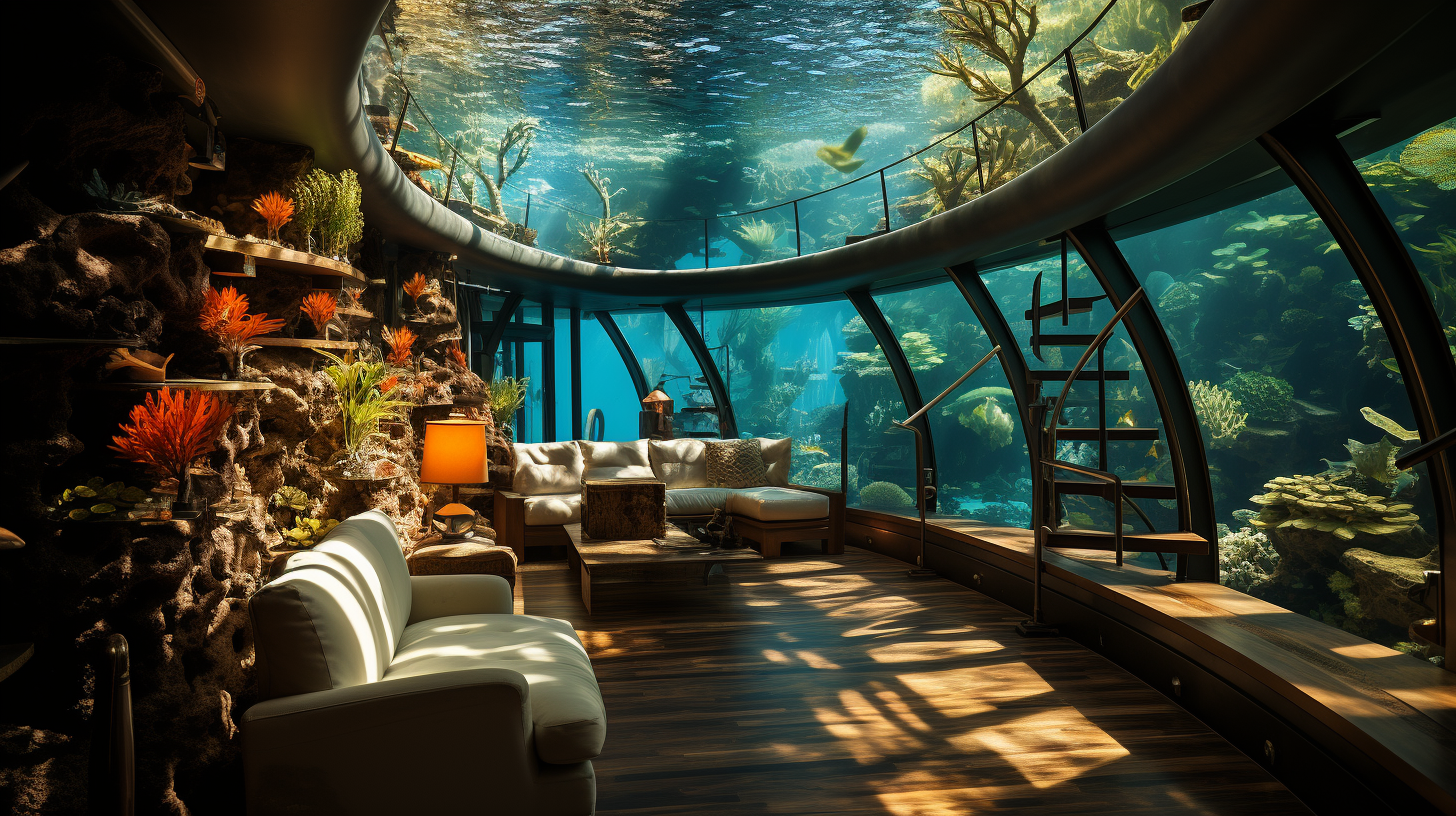 Luxury Maldives Resort Aquarium