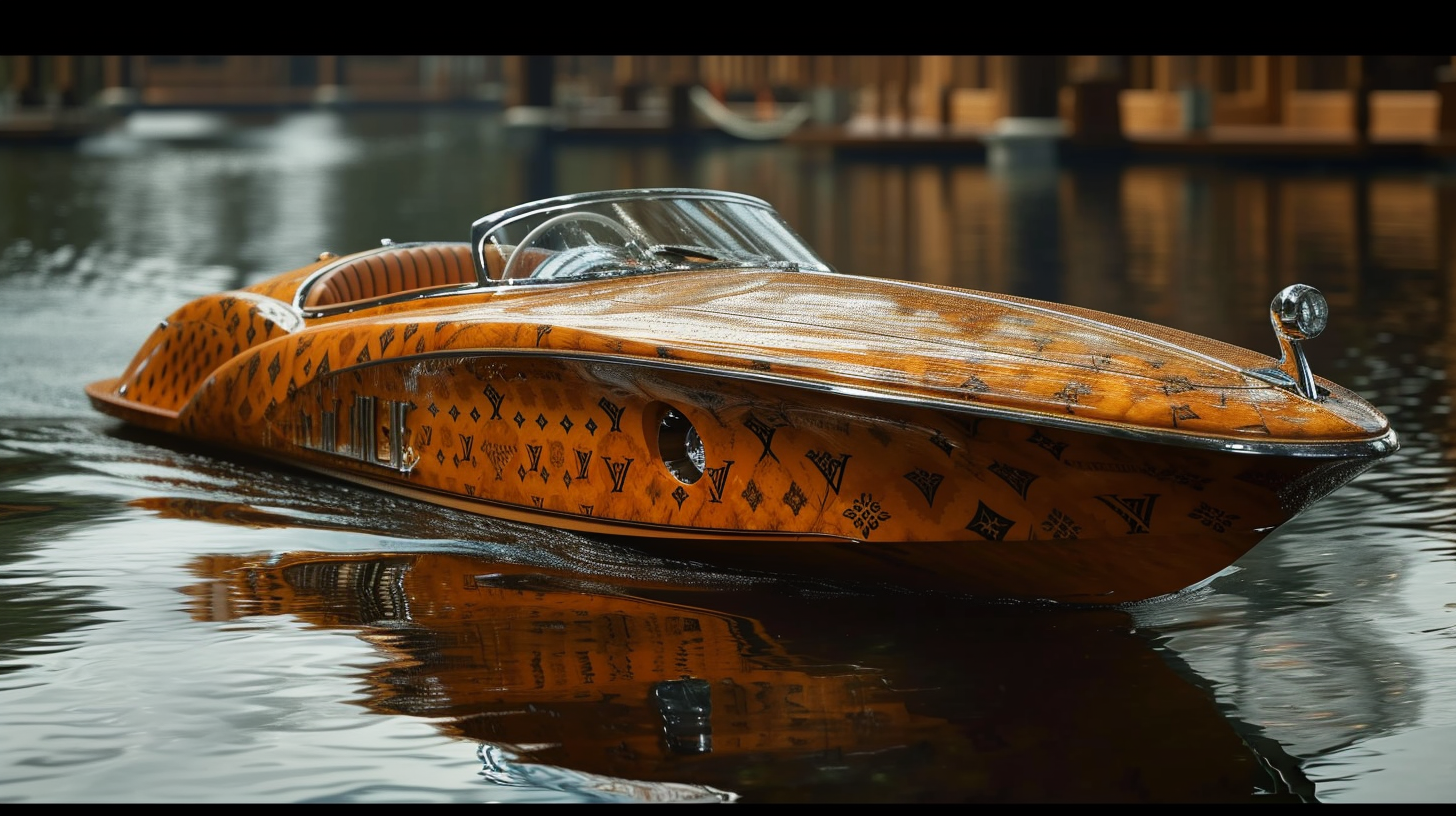 Luxury Speed Boat by Louis Vuitton