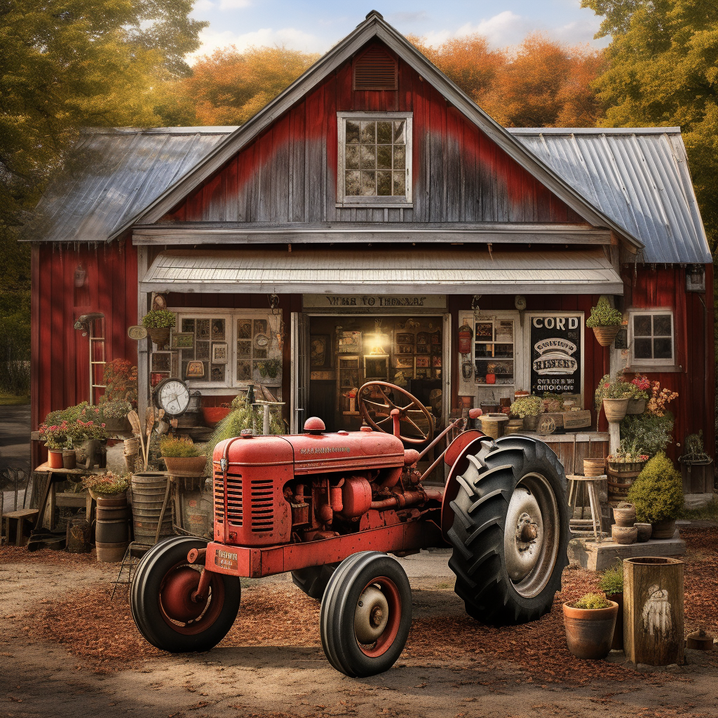 Luxury tractor store exterior image