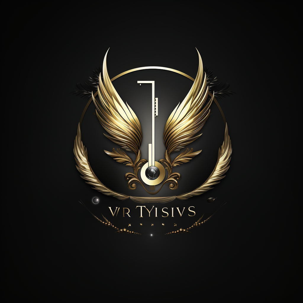 Luxury Vibes Music Logo Design