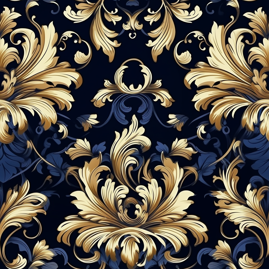 Elegant Victorian Tile Pattern