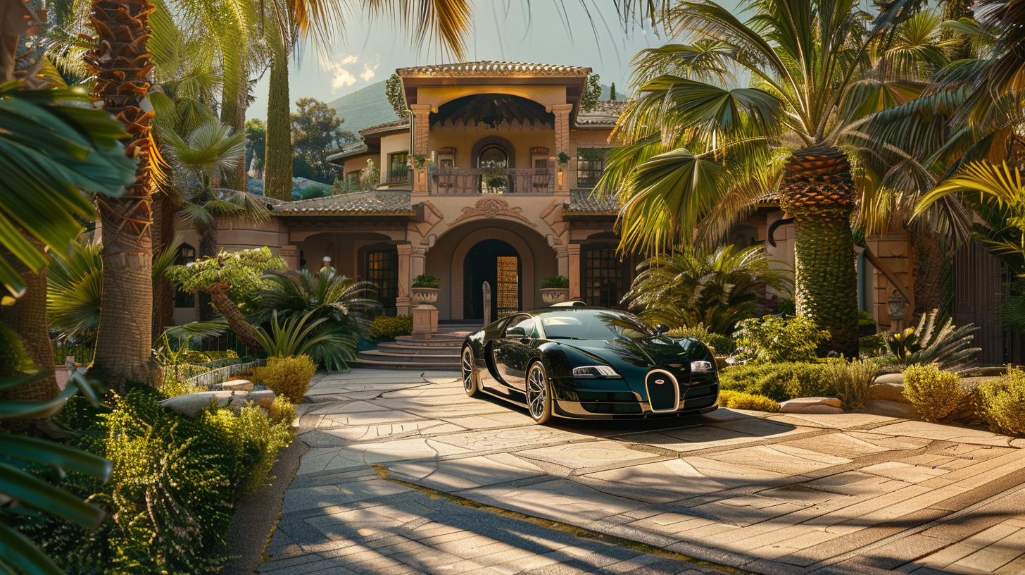 Villa Bugatti Car Luxury