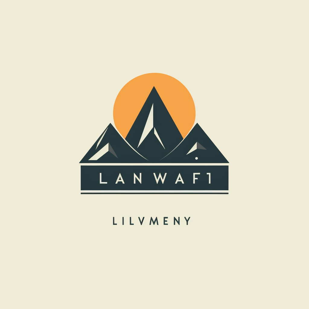 Minimalist LWM logo design