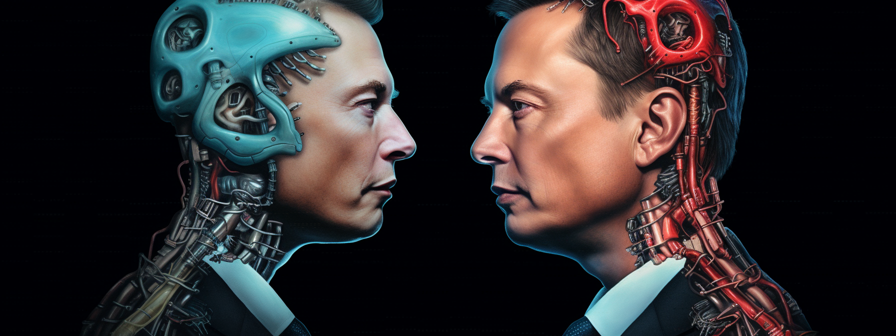 Composite figure of Machiavelli and Elon Musk