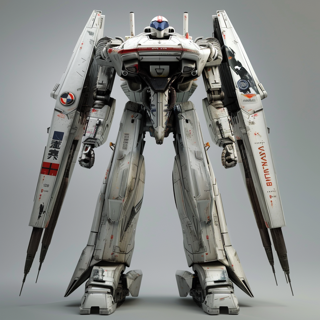 Realistic Macross VF-1S Valkyrie Robot