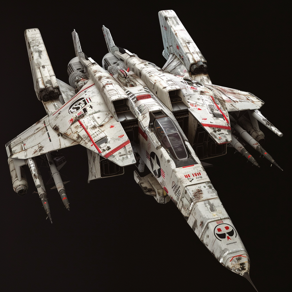 Detailed Macross VF-1S Valkyrie Robot