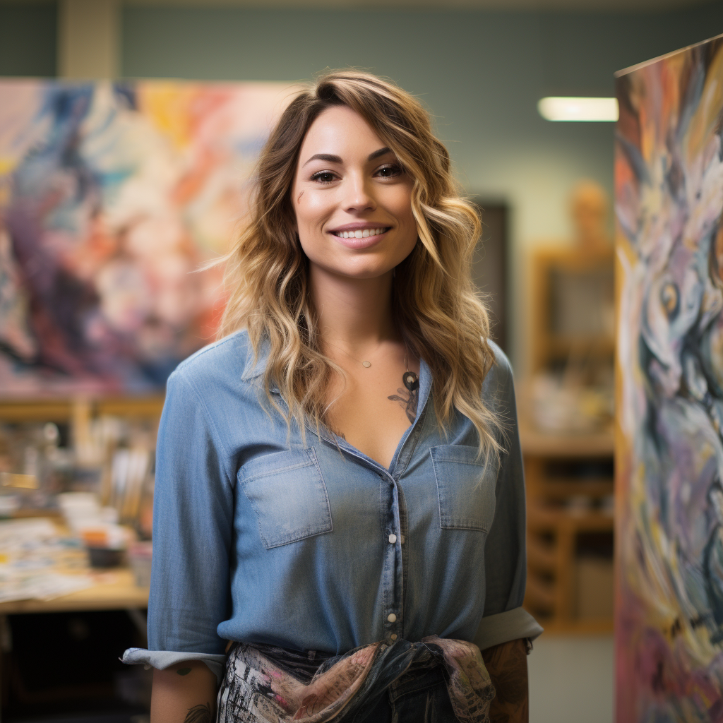 Art teacher Macy inspires beloved students