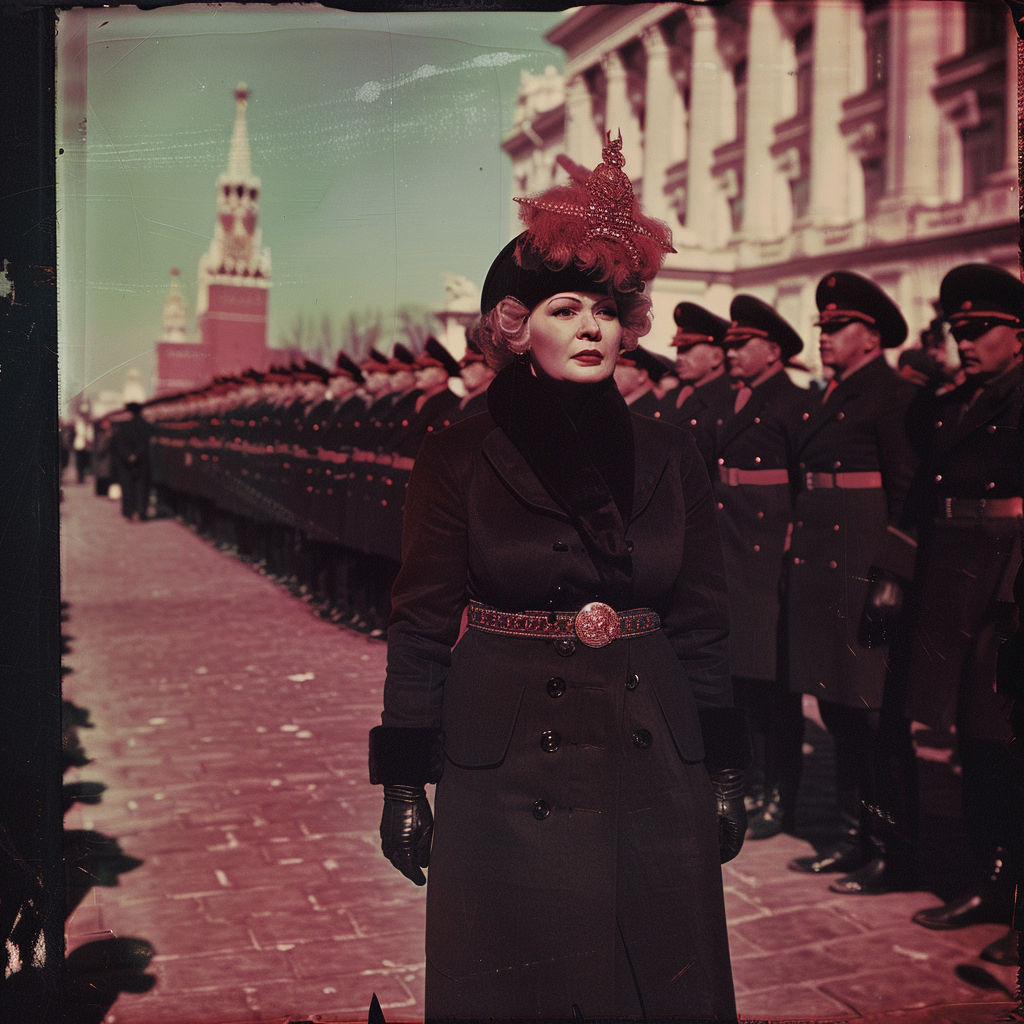 Mae West Kremlin Parade Photo