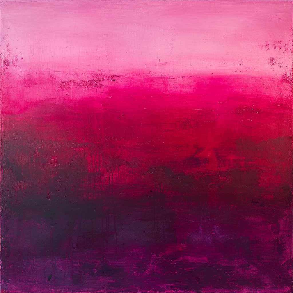 Magenta Abstract Painting Artwork