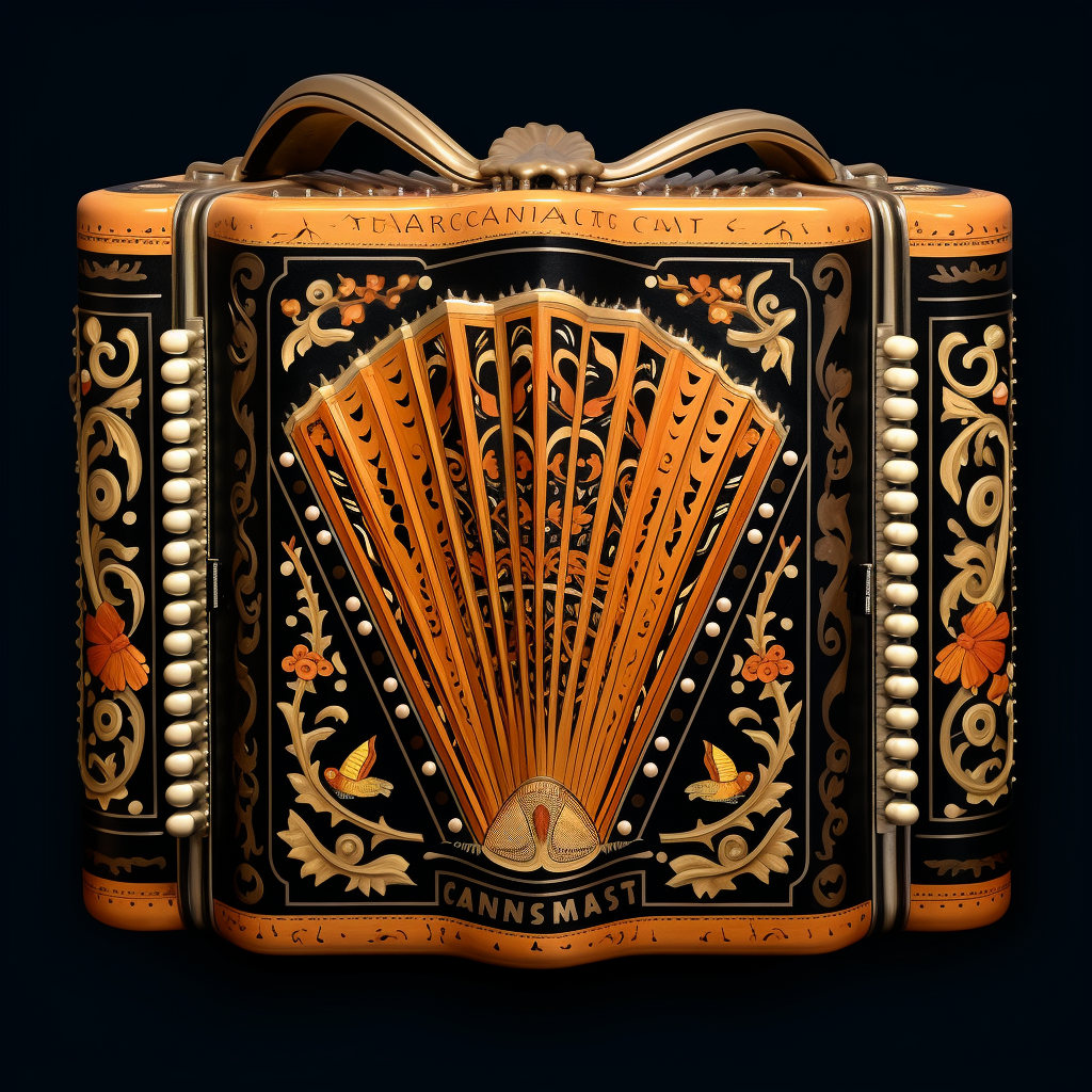 A mesmerizing concertina playing magical music