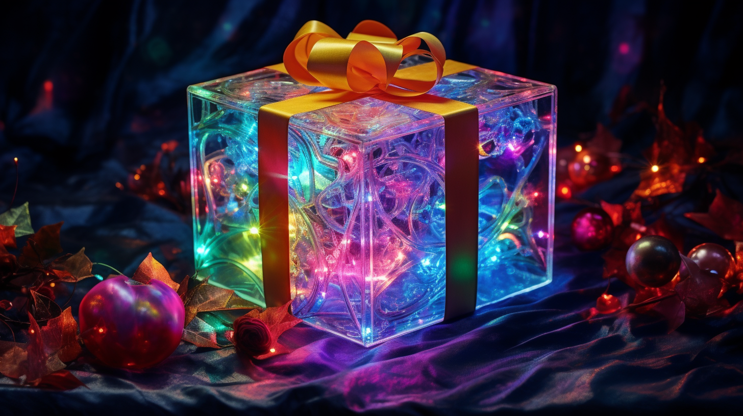 Enchanting magical Christmas present mystery