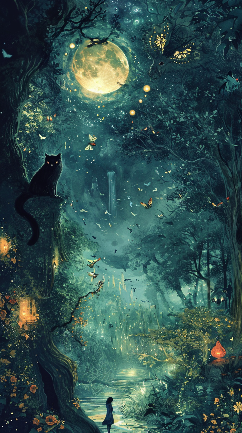 Magical Enchanting World Illustration