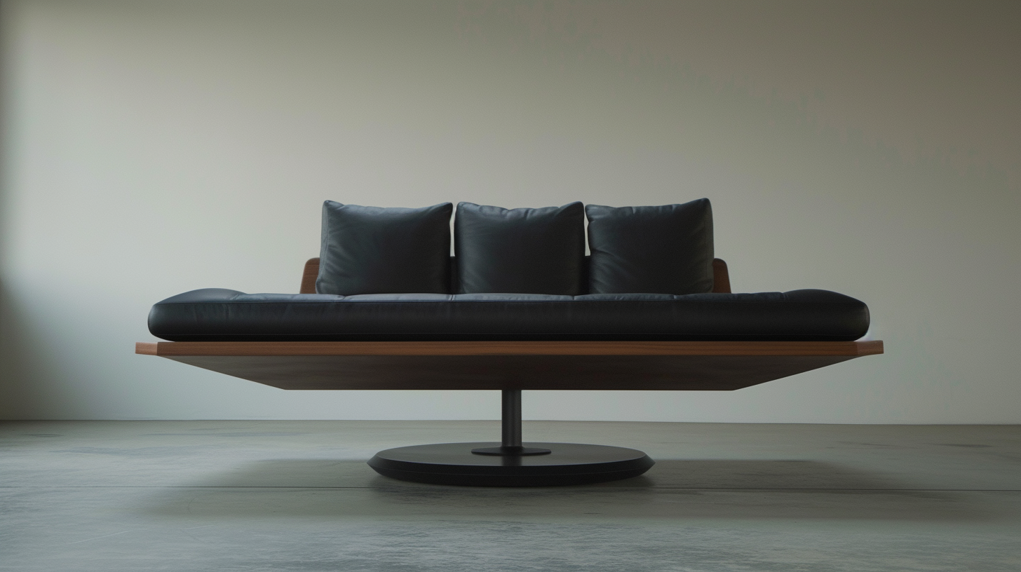 Levitating Couch on Display