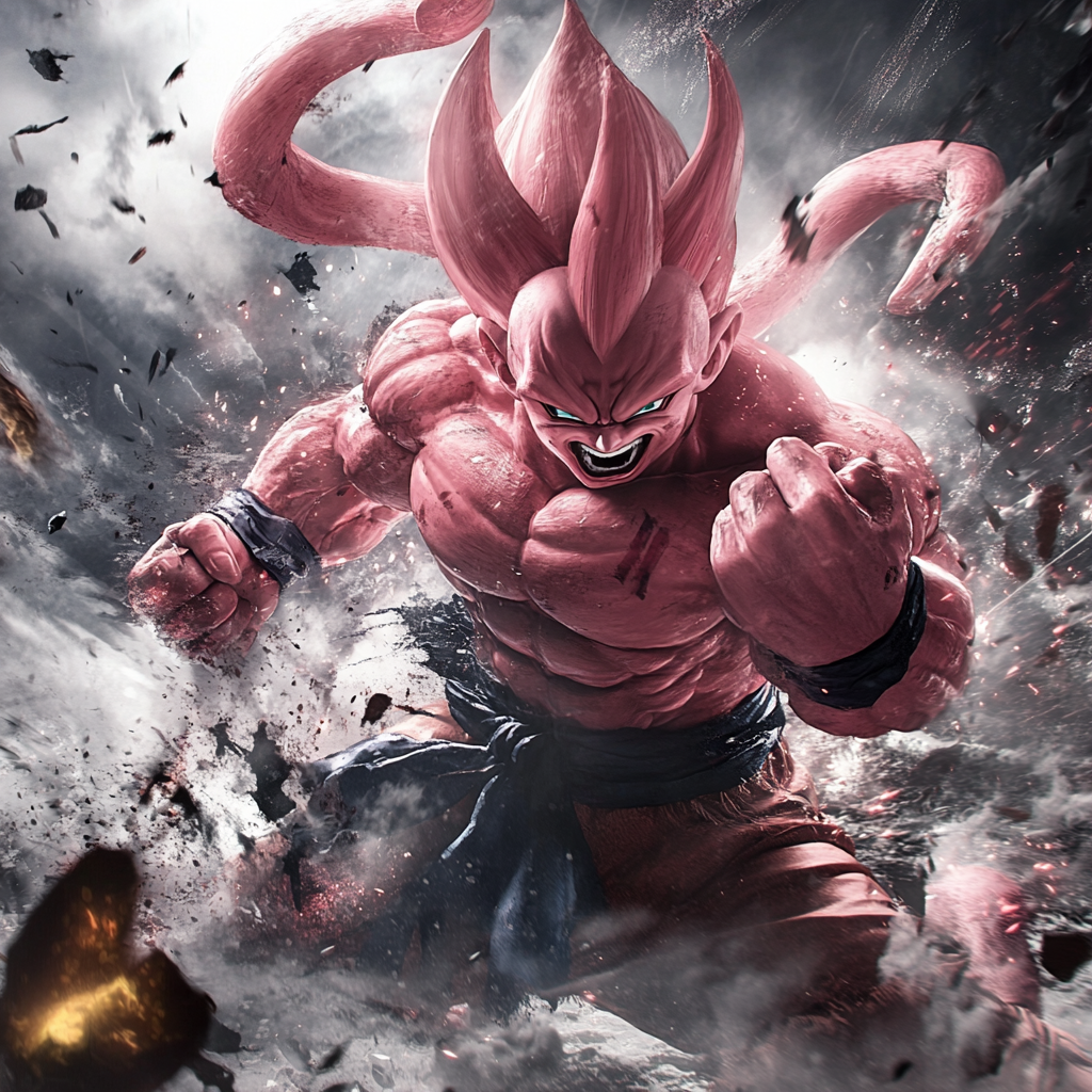 Majin Buu Battle Dragon Ball